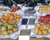 Fruit Displayed On A Stand - 古斯塔夫·卡里伯特